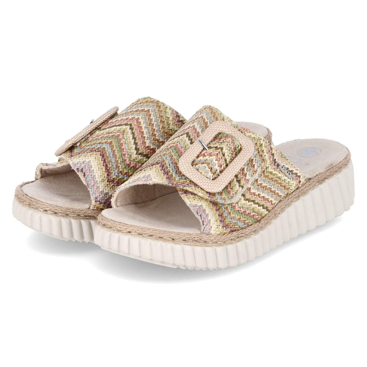 Pantoletten Mehrfarbig