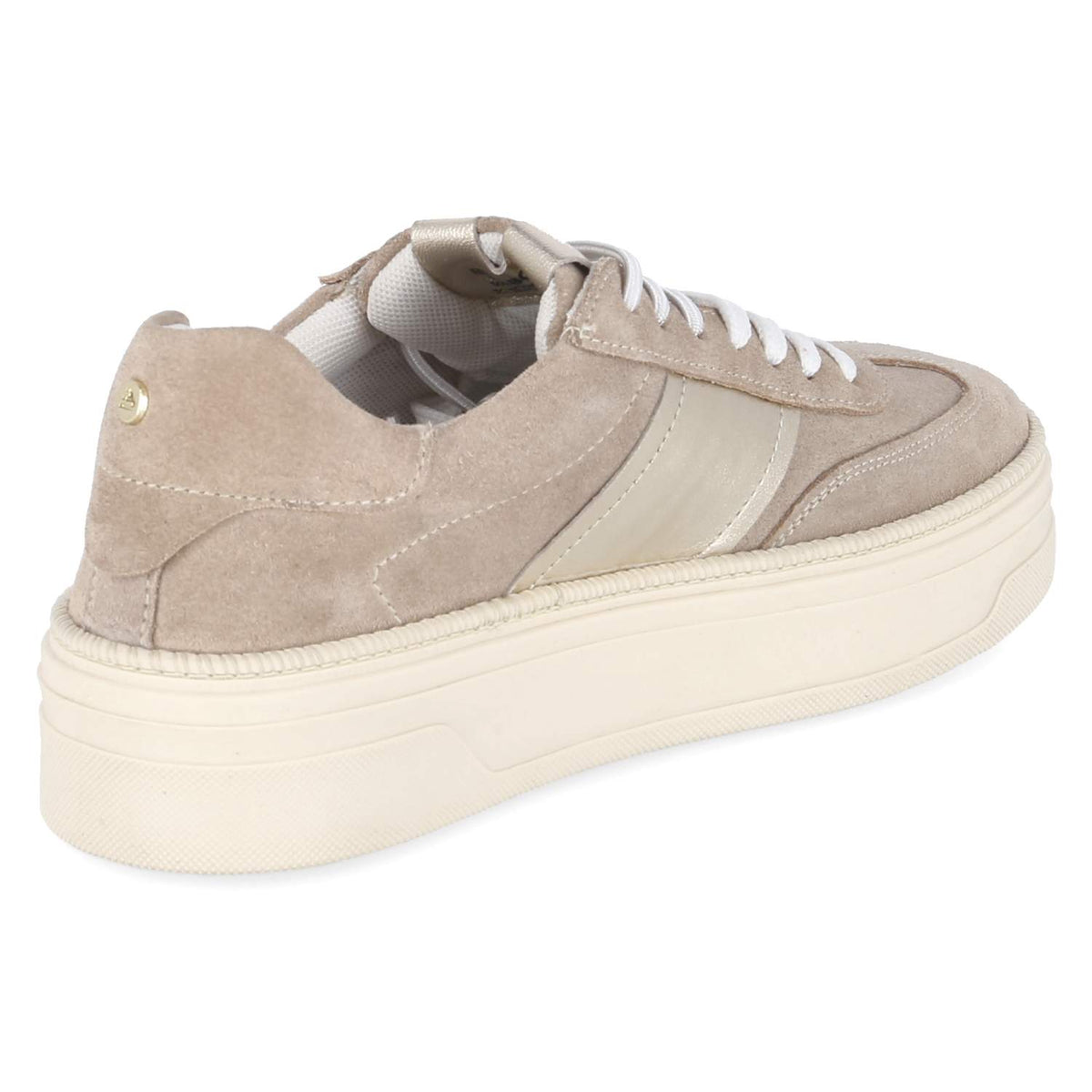 Plateau-Sneaker Beige