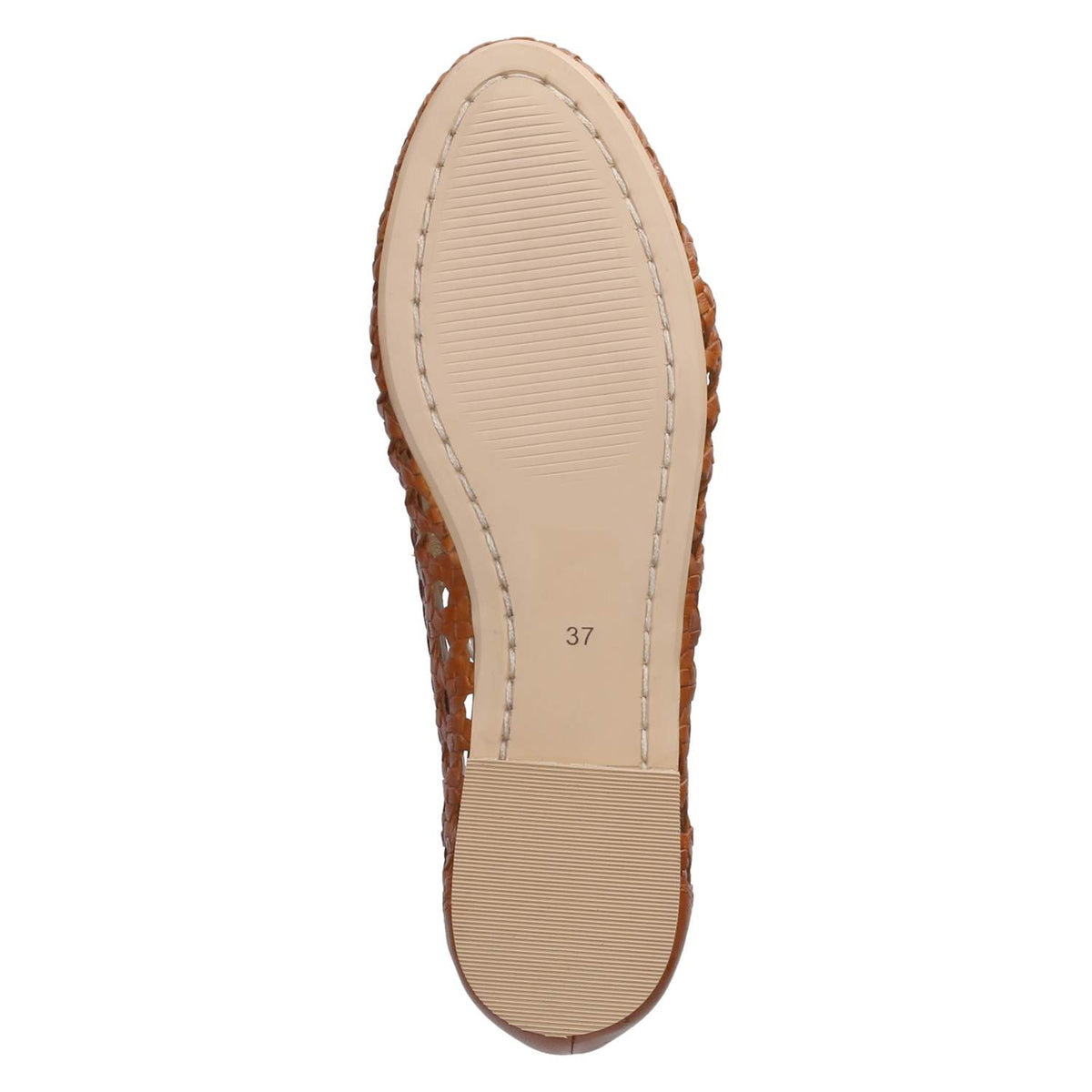 Spangenballerinas Braun