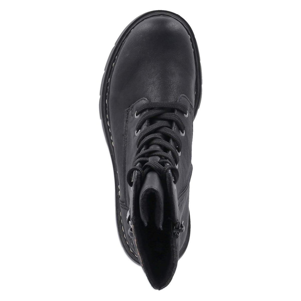 Schnürboots Schwarz