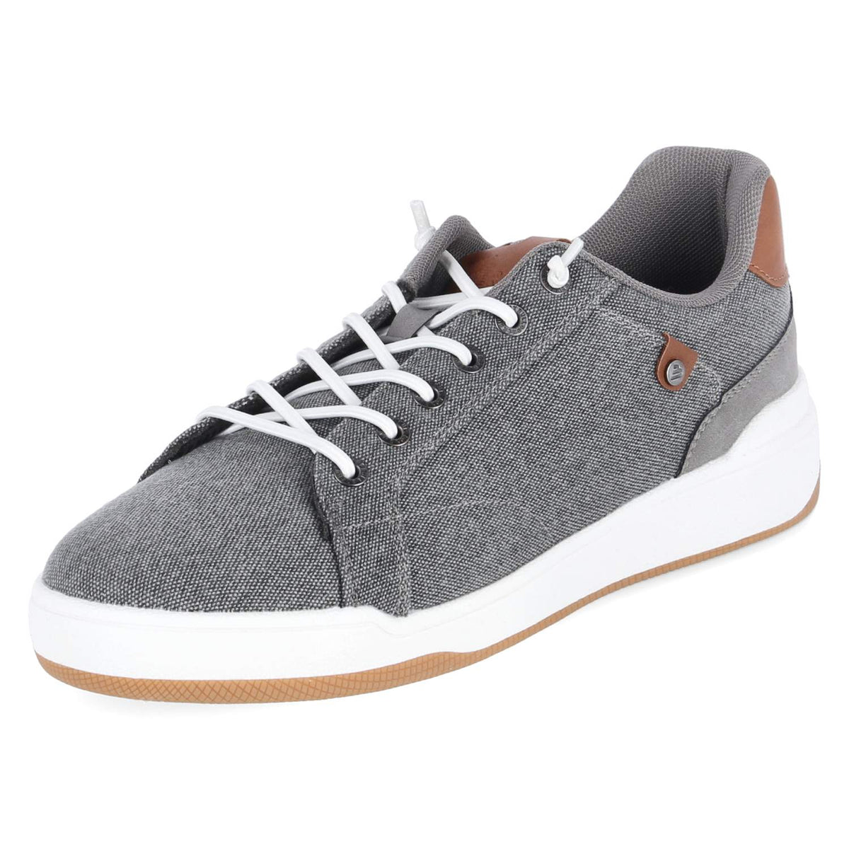 Halbschuhe Grau