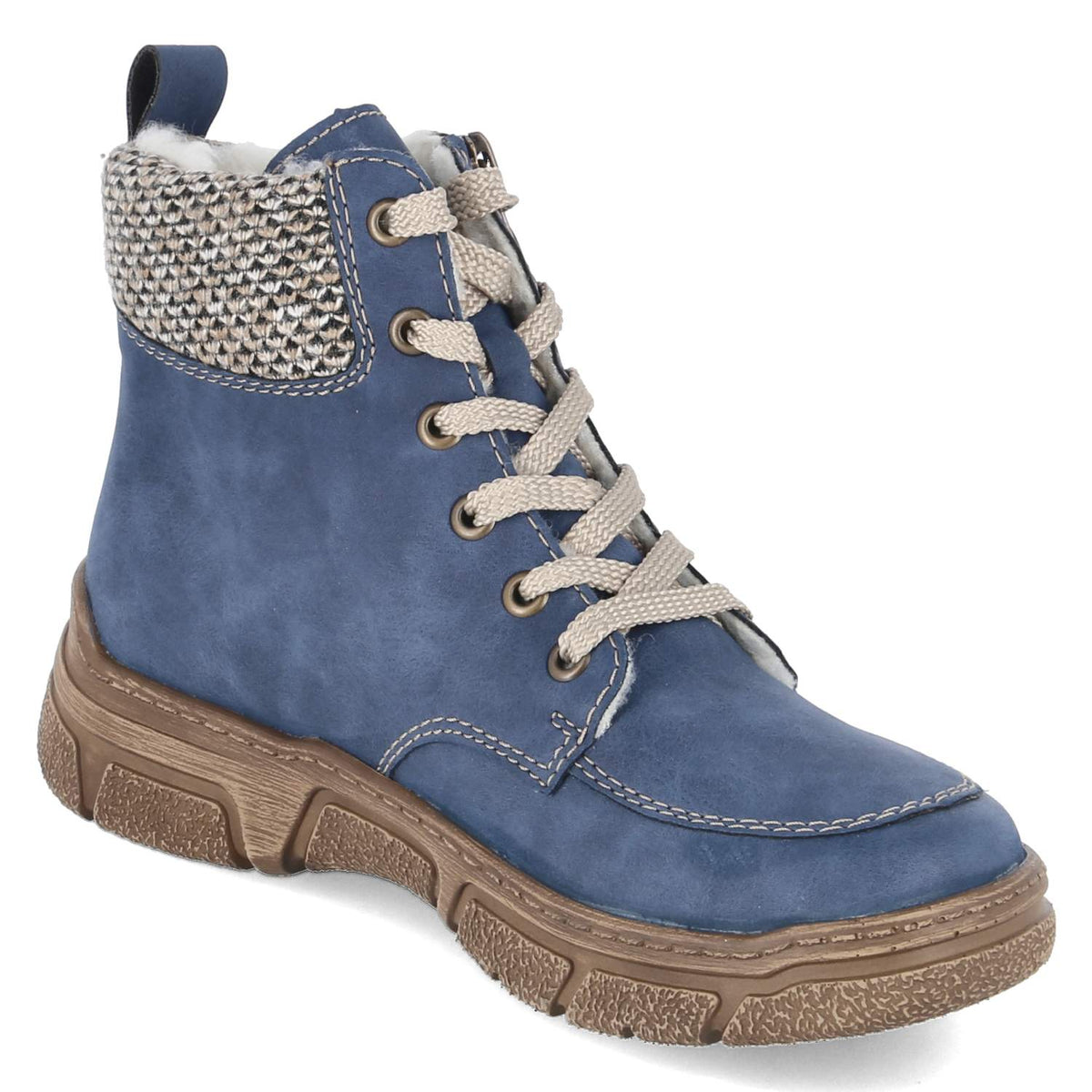 Schnürboots Blau