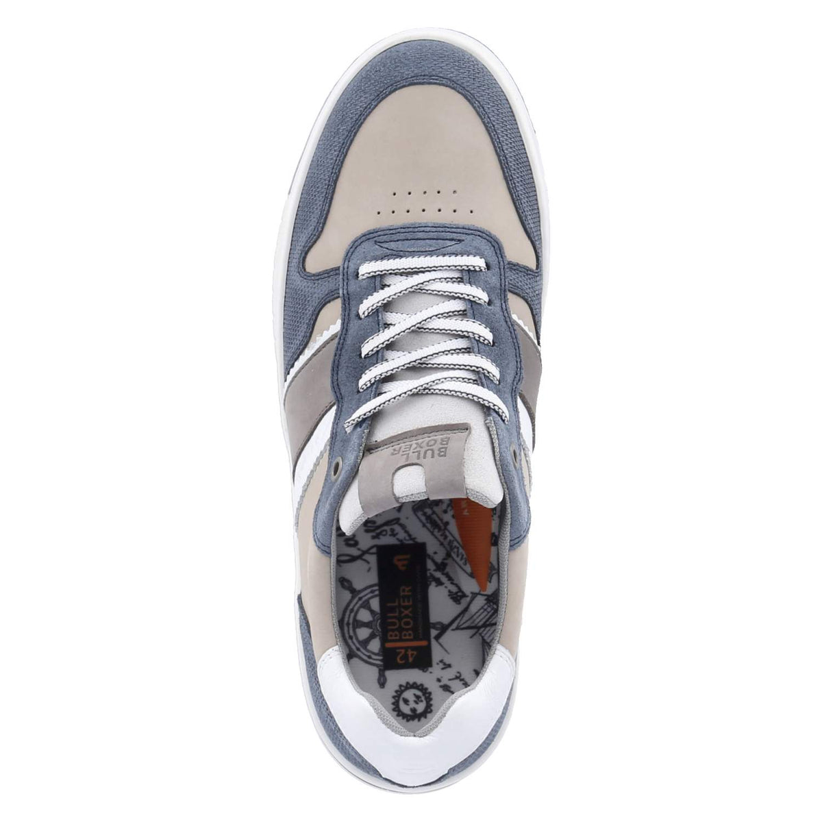 Low Sneaker Blau
