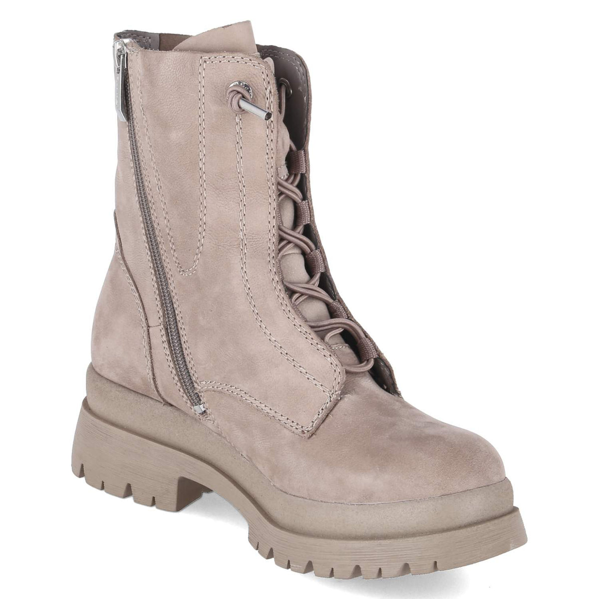 Schnürboots Taupe