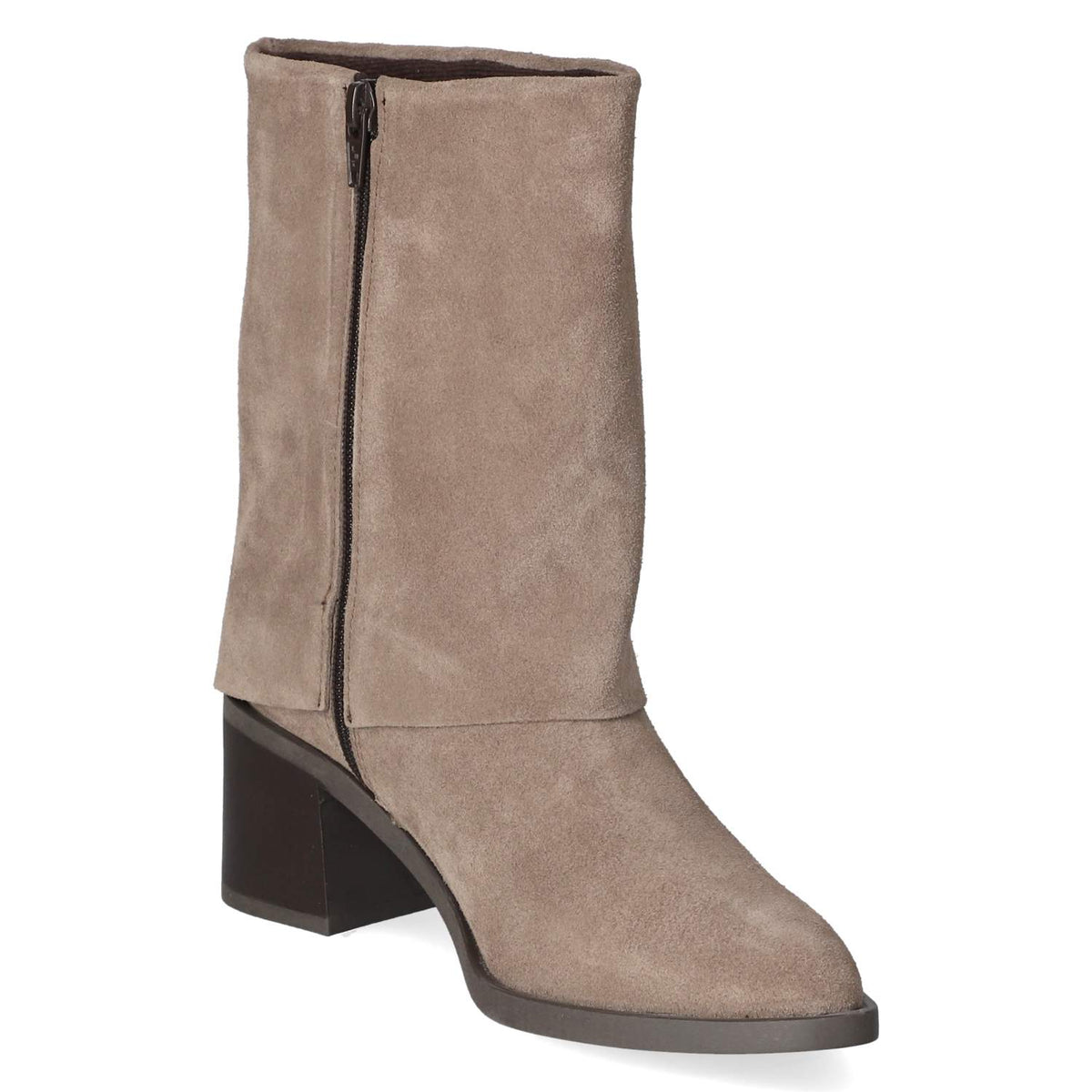 Stiefeletten Taupe