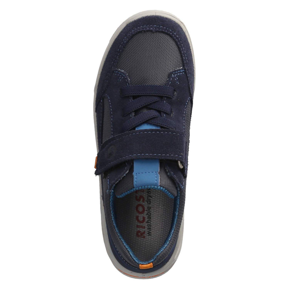 Low Sneaker EDDO Blau