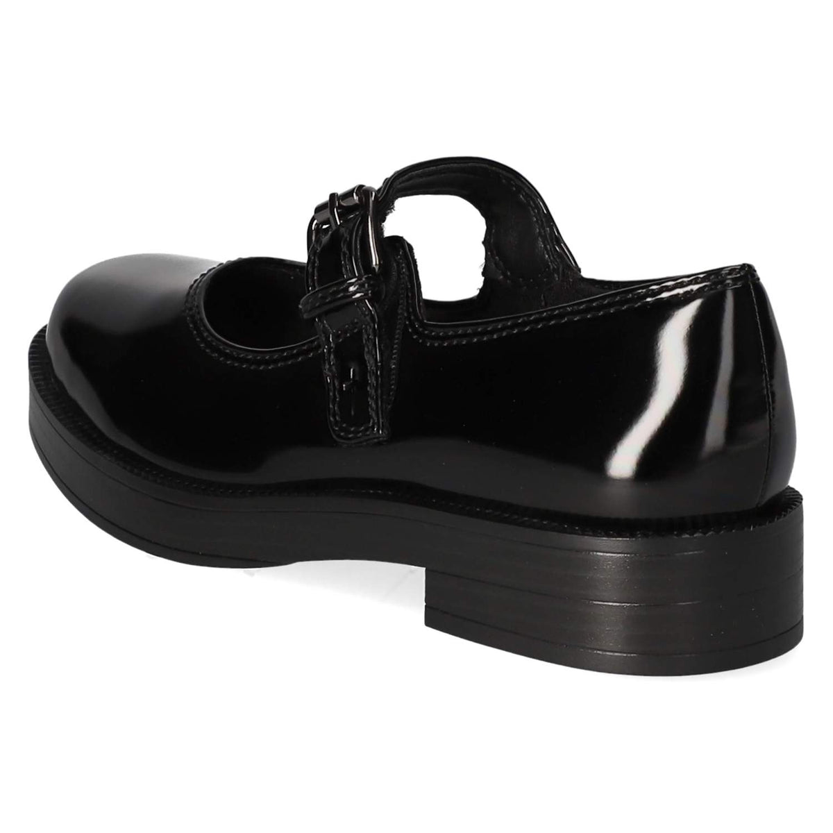 Spangenballerinas Schwarz