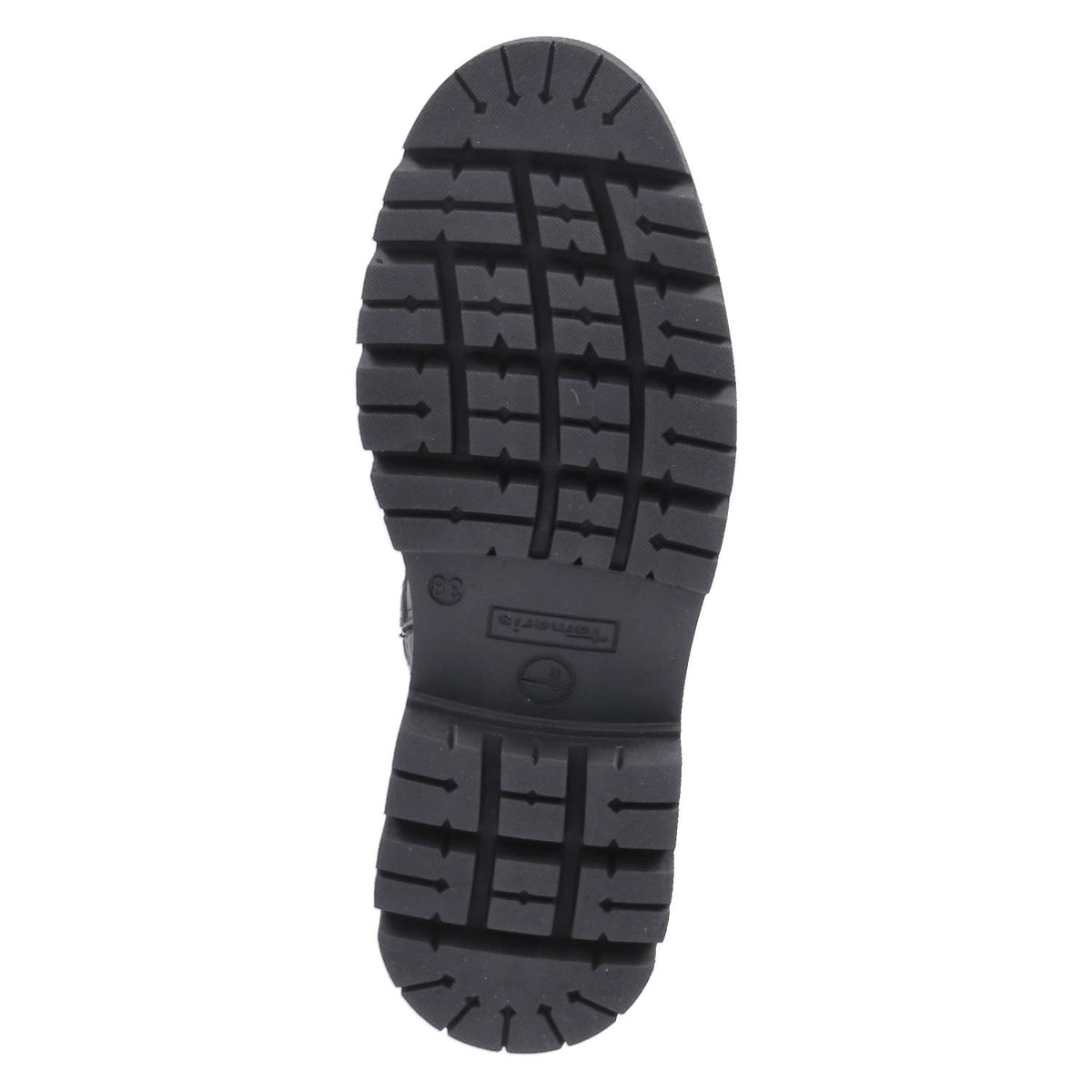 Schnürboots Schwarz