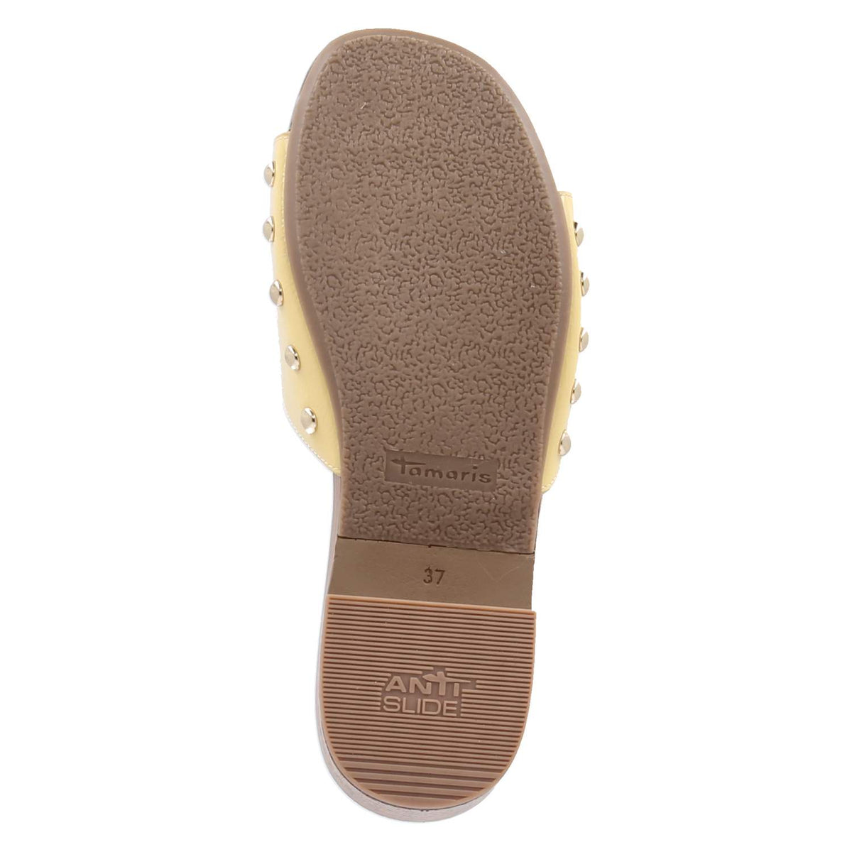 Open Toe Clogs Gelb