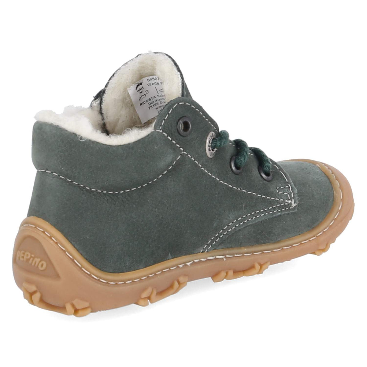 Winterstiefeletten COLIN BAREFOOT Grün