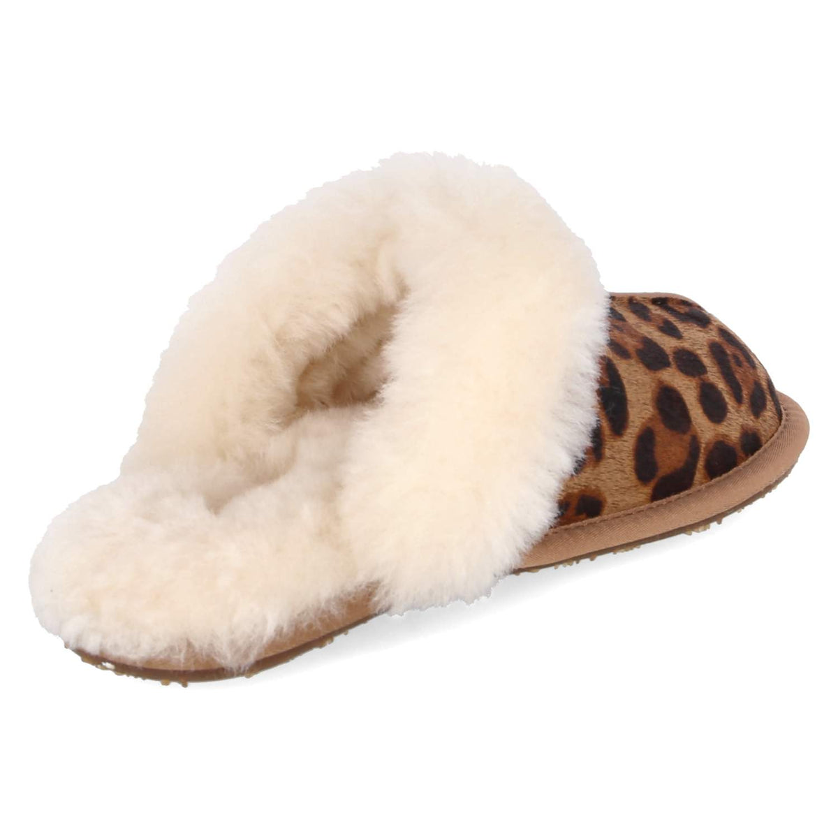 Pantoffeln - Closed Mules Braun