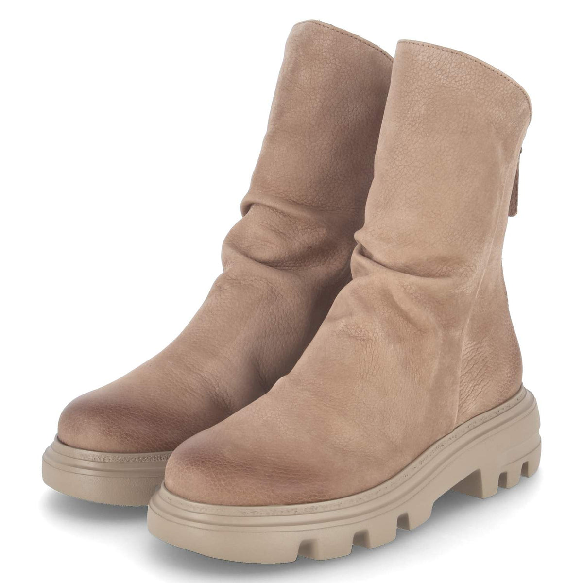 Stiefeletten Beige