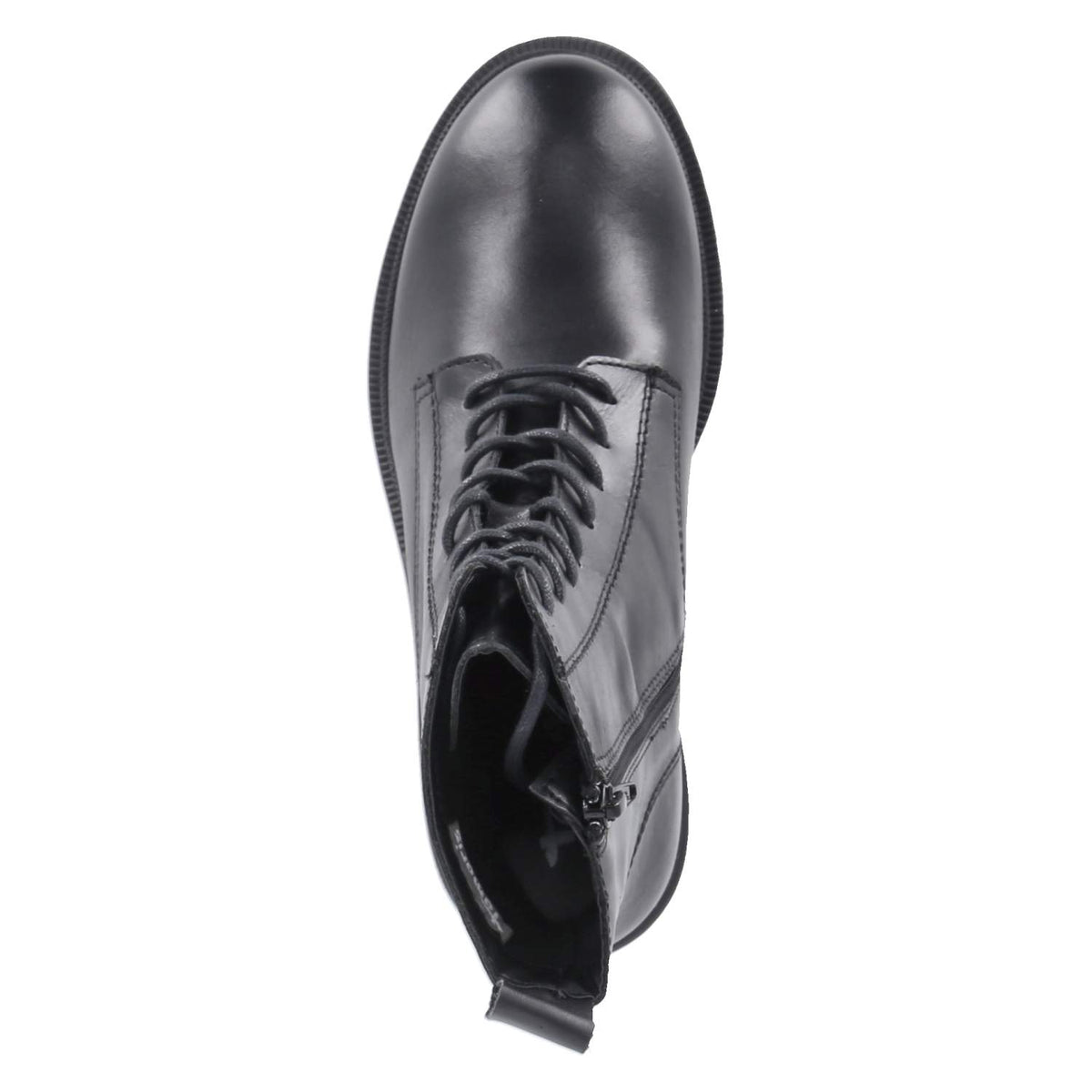 Schnürboots Schwarz