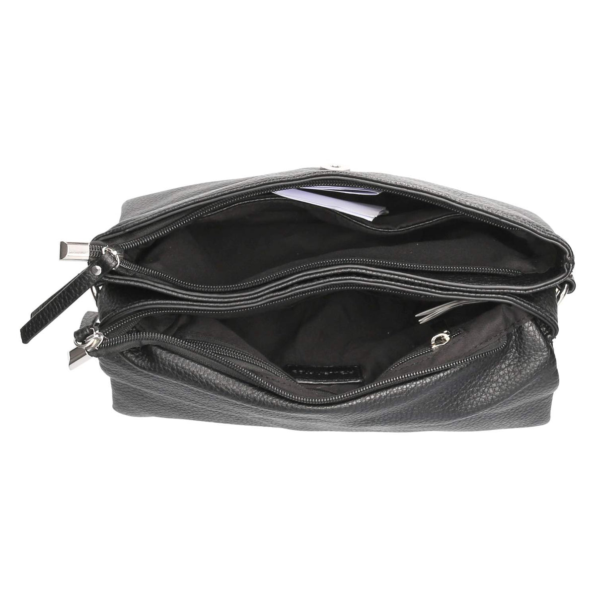 Schultertasche Schwarz