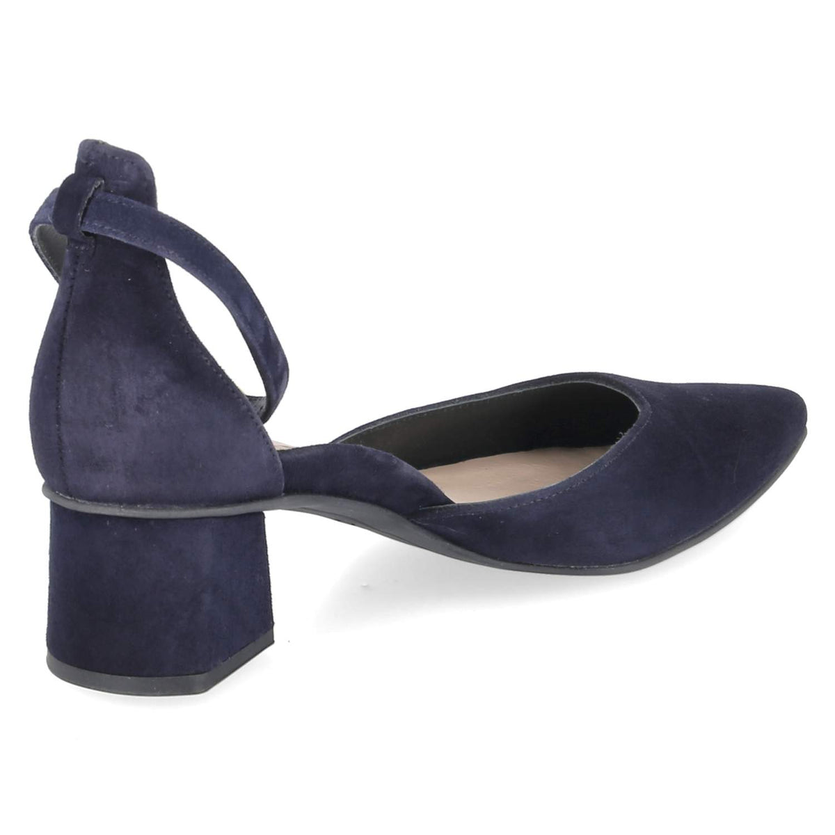 Riemchenpumps Blau