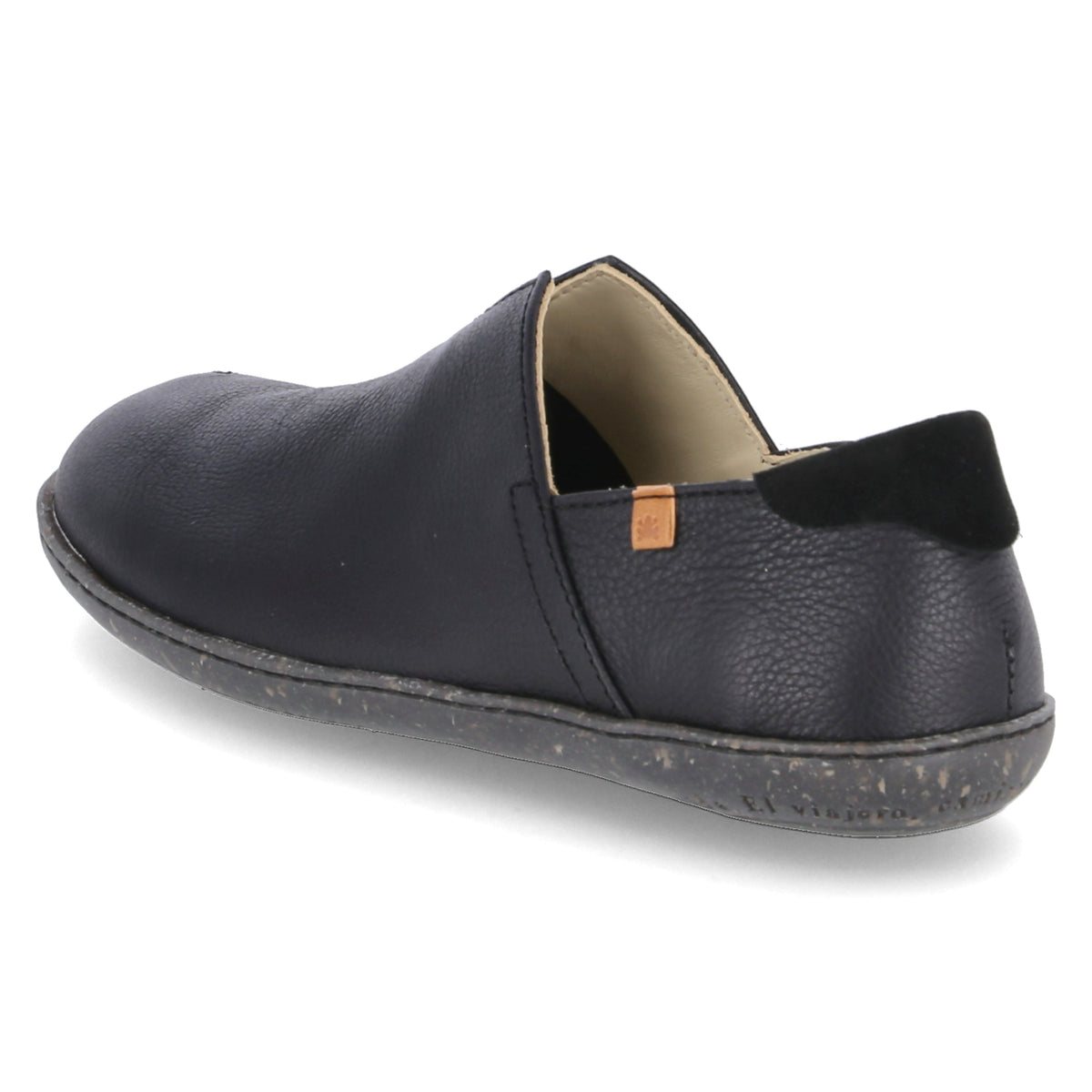 Slipper EL VIAJERO Schwarz