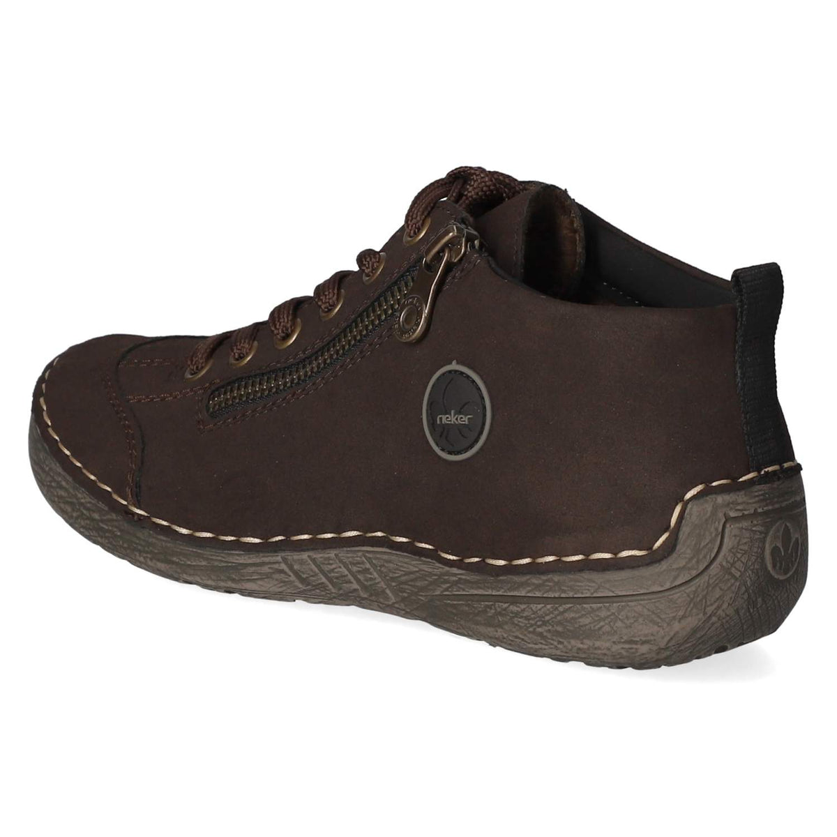 Schnürschuhe Braun