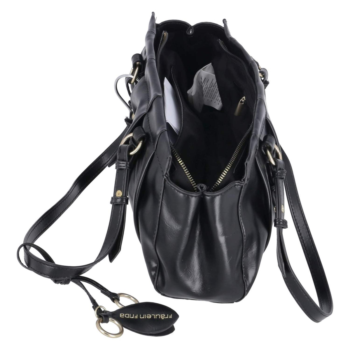 Schultertasche Schwarz