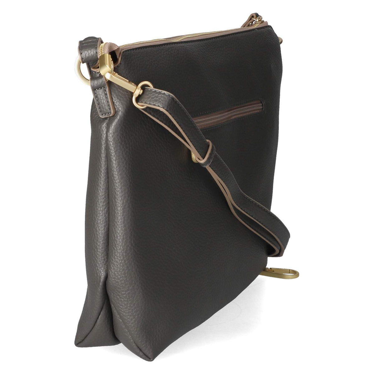 Schultertasche Grau