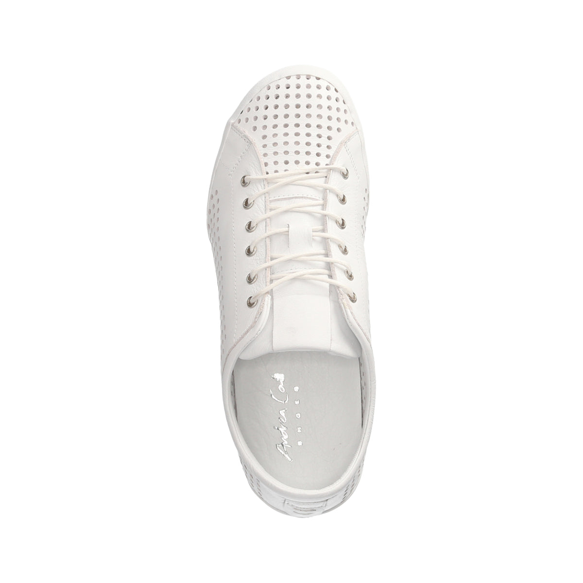 Halbschuhe Weiß
