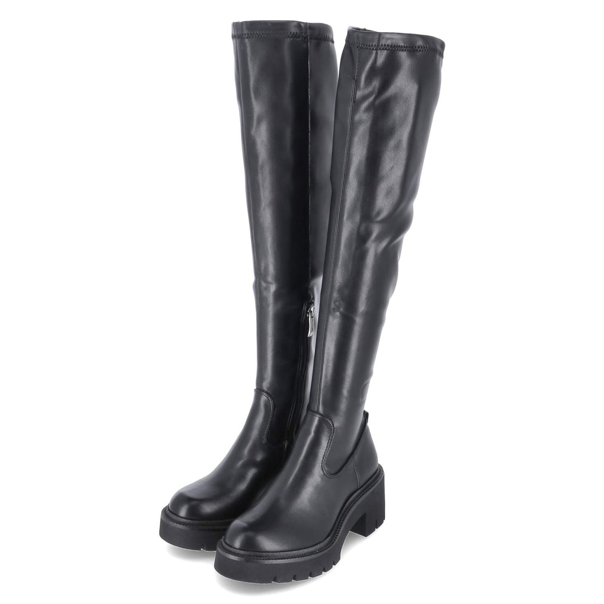 Overkneestiefel Schwarz
