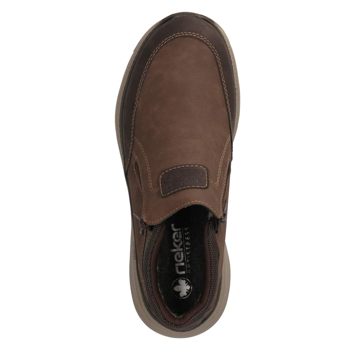 Halbschuhe Braun