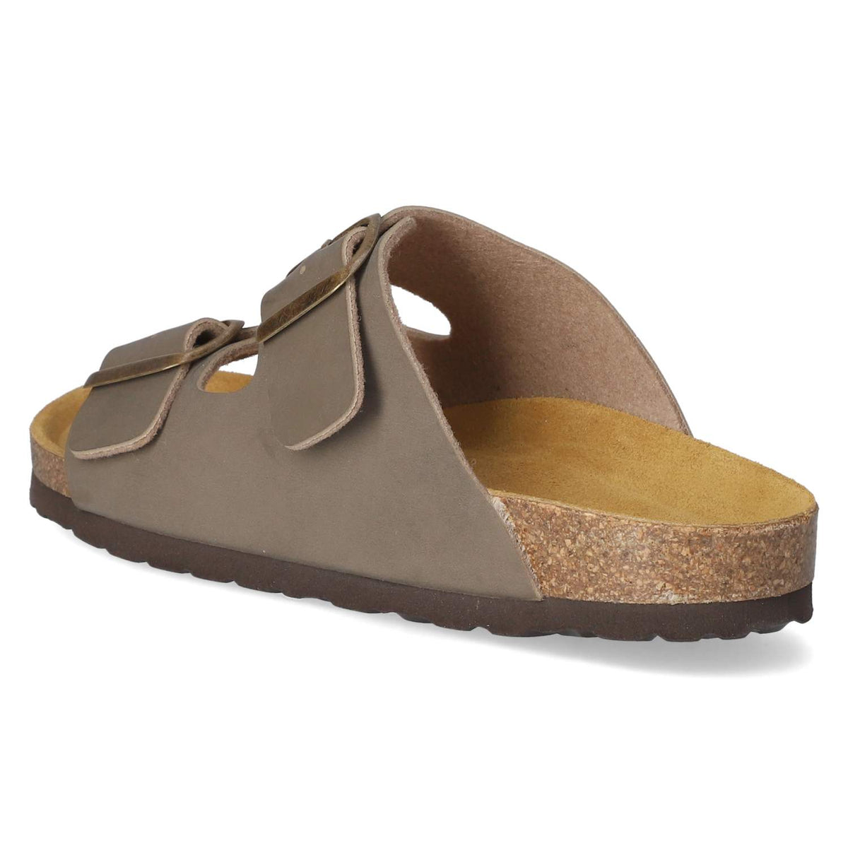 Pantoletten Taupe