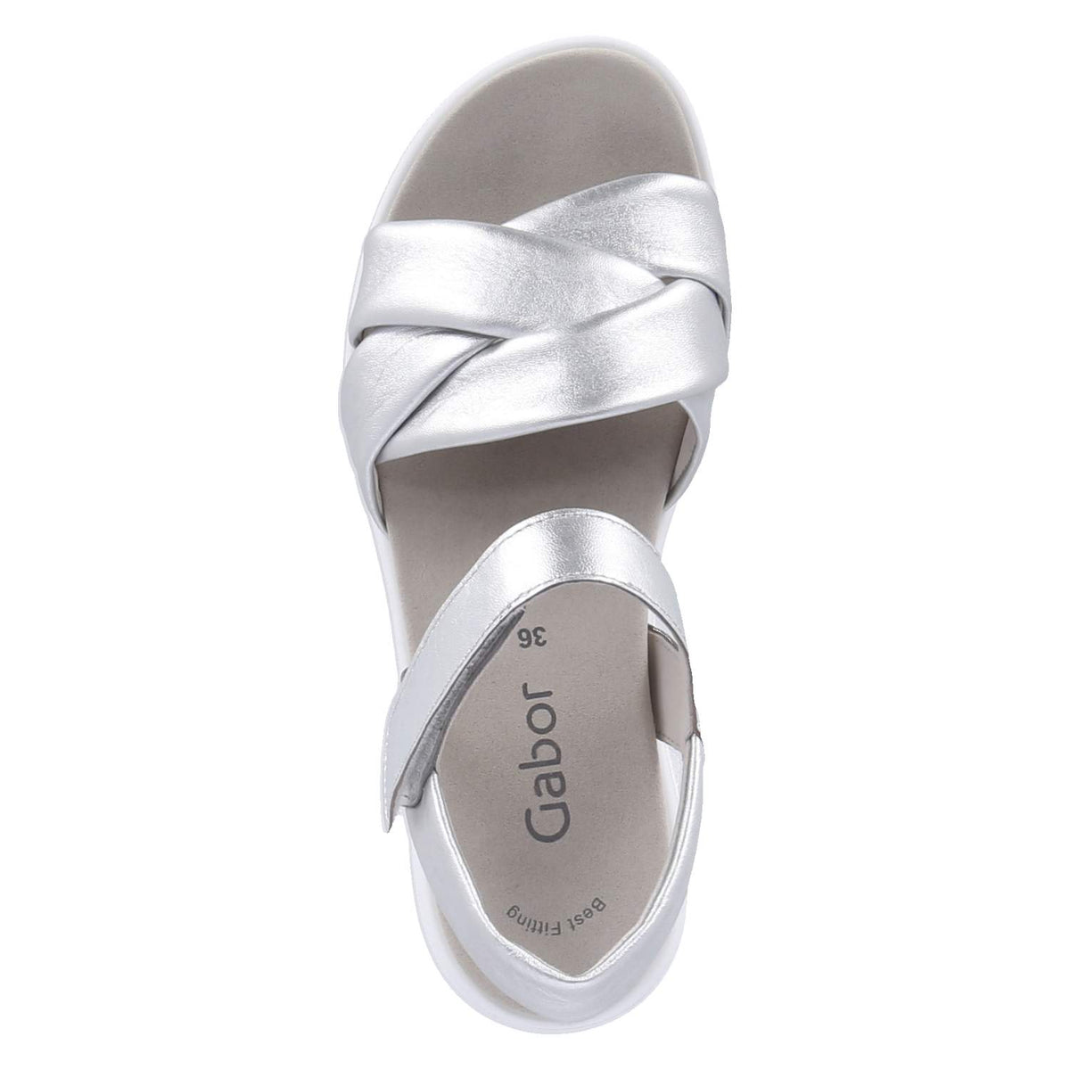 Sandalen Silber