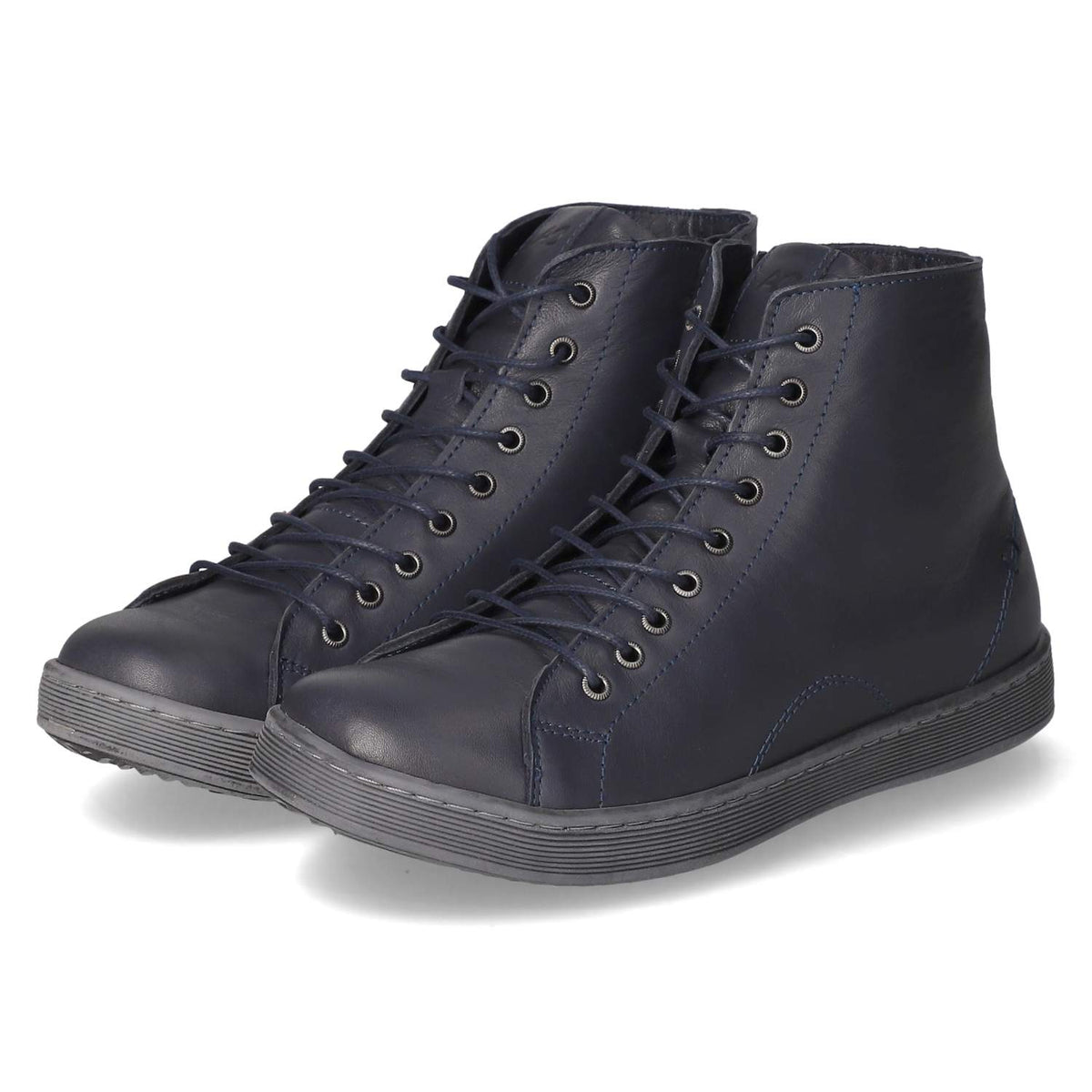 Schnürstiefeletten Blau