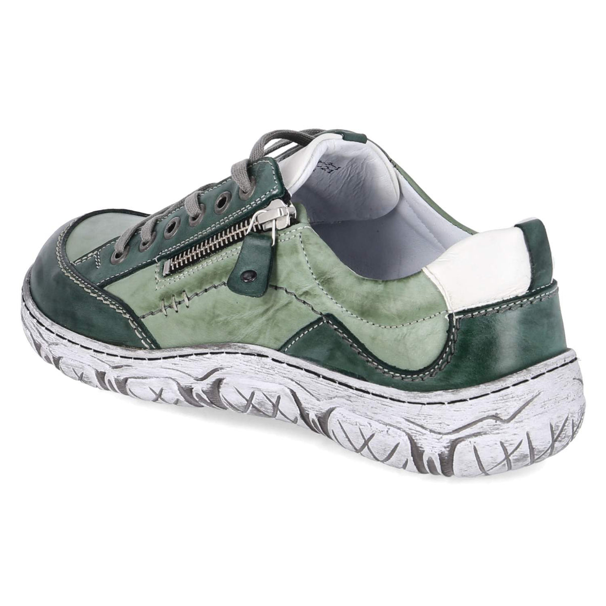 Halbschuhe Grün