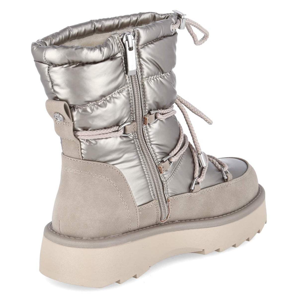 Snowboots Silber