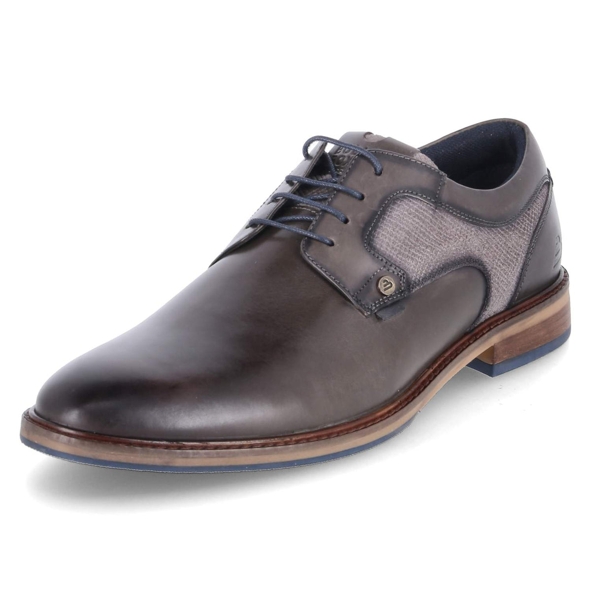Halbschuhe Grau