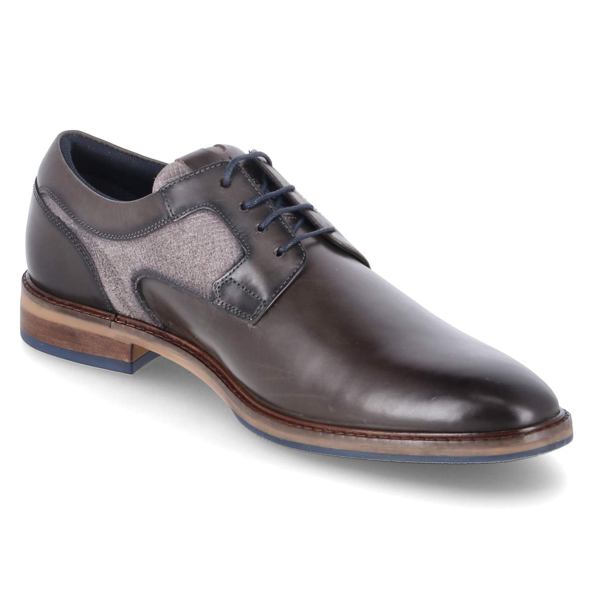 Halbschuhe Grau