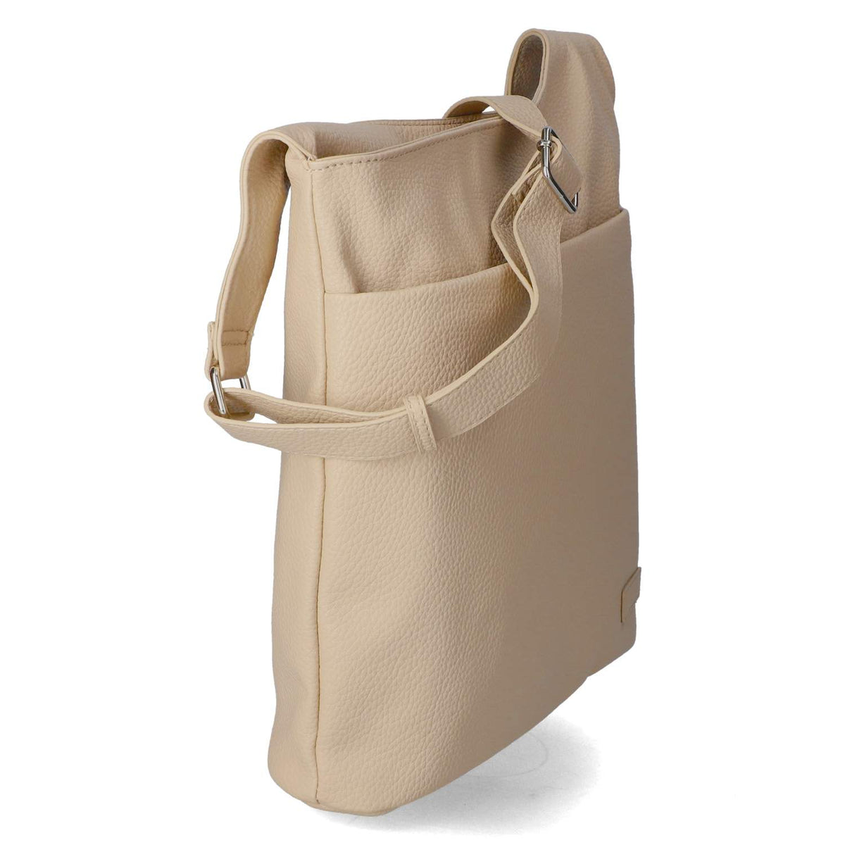 Schultertasche Beige