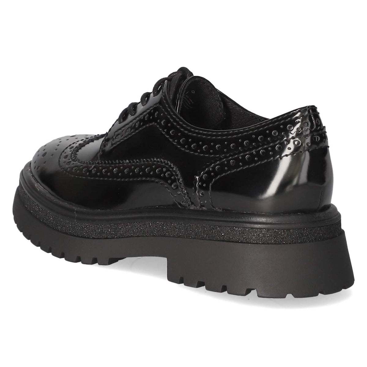 Schnürschuhe Schwarz