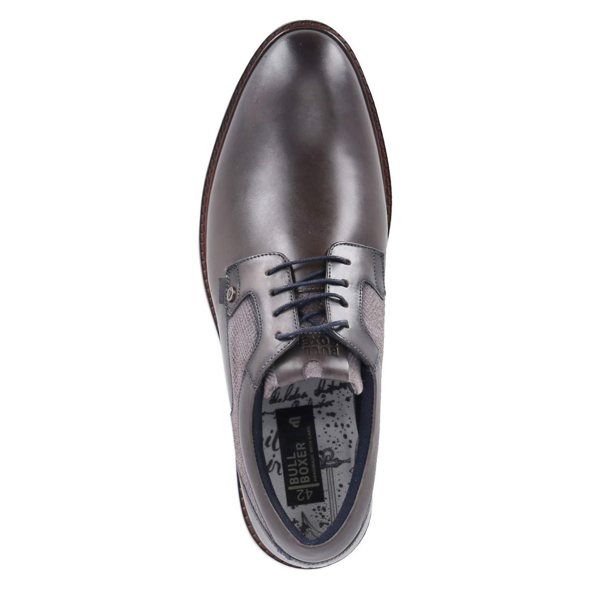Halbschuhe Grau