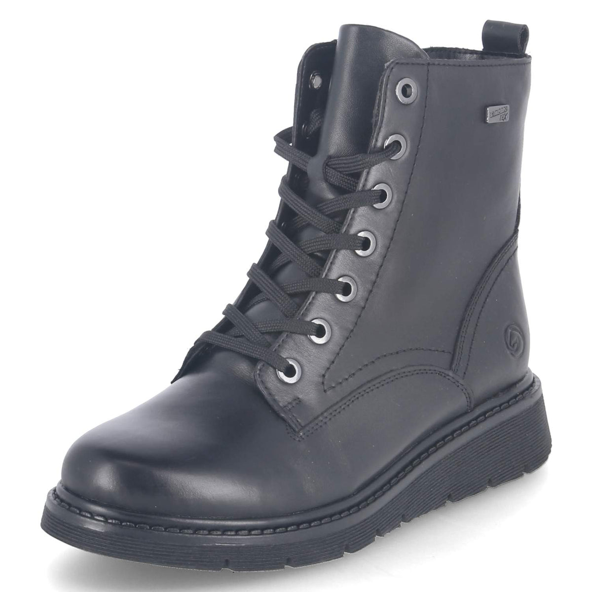 Schnürboots Schwarz