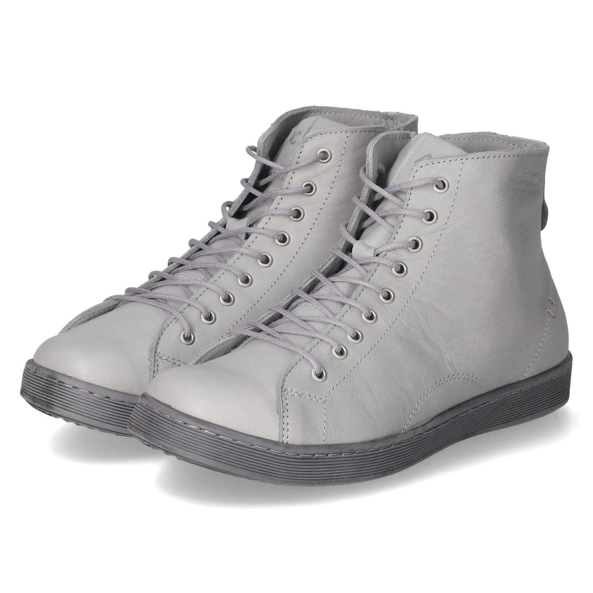 Schnürstiefeletten Grau