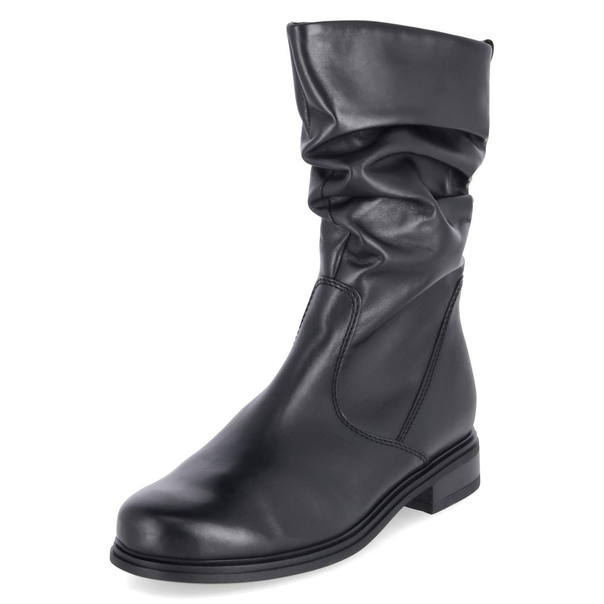 Slouchy Boots Schwarz