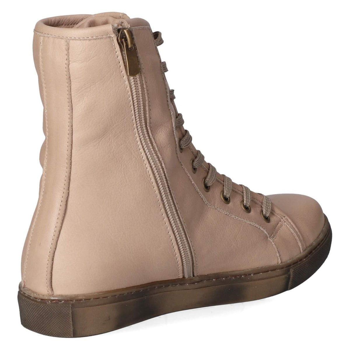Schnürstiefeletten Grau