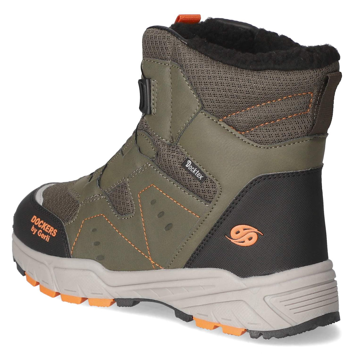 Schnürstiefeletten Grün
