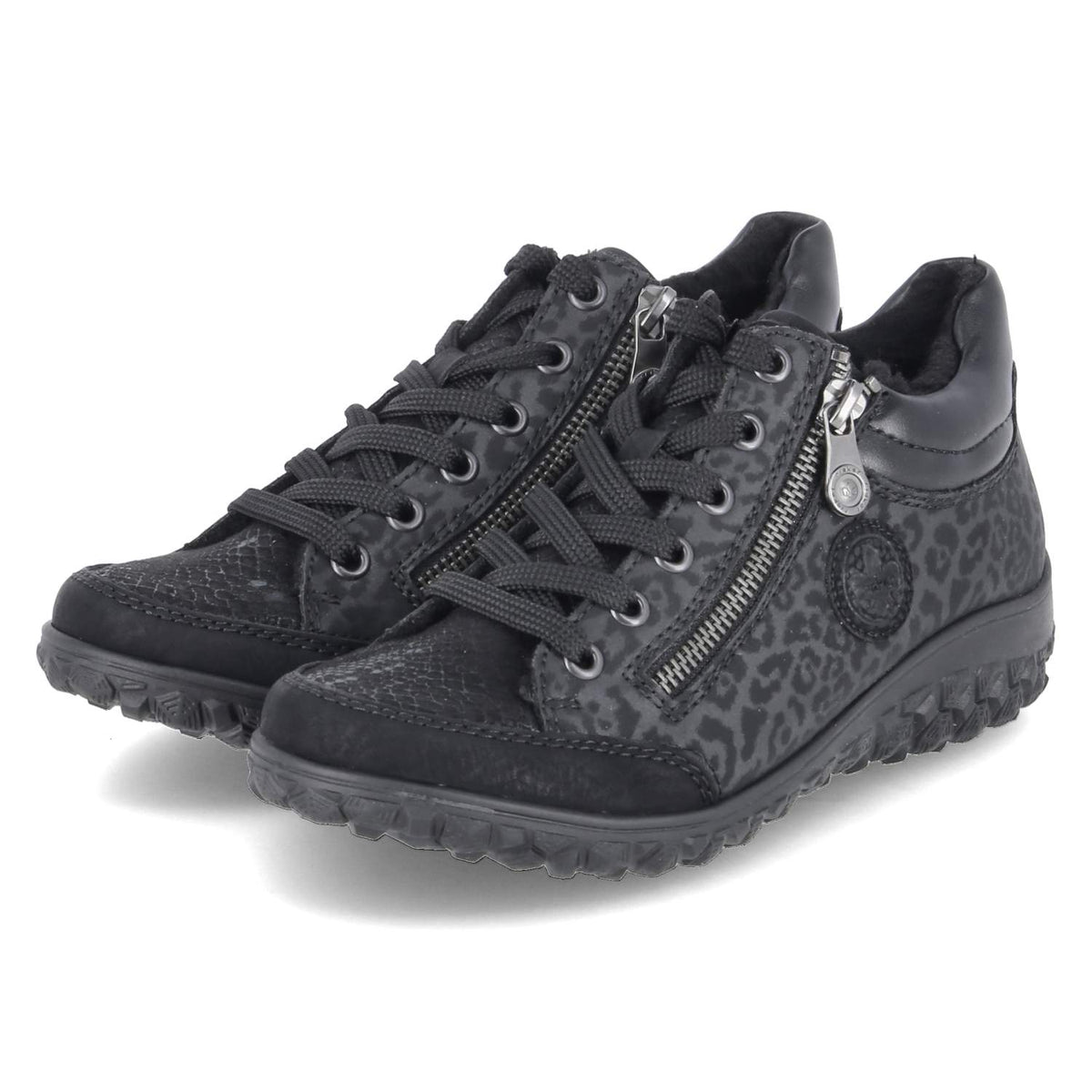 Halbschuhe Schwarz