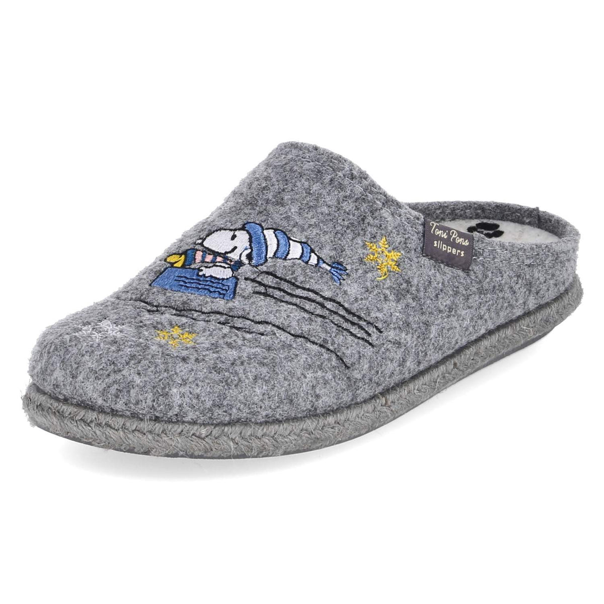 Hausschuhe SNOOPY Grau