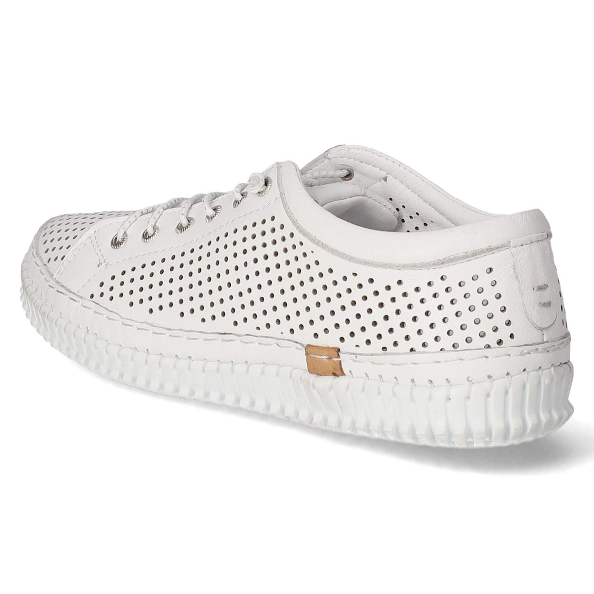 Halbschuhe Weiß