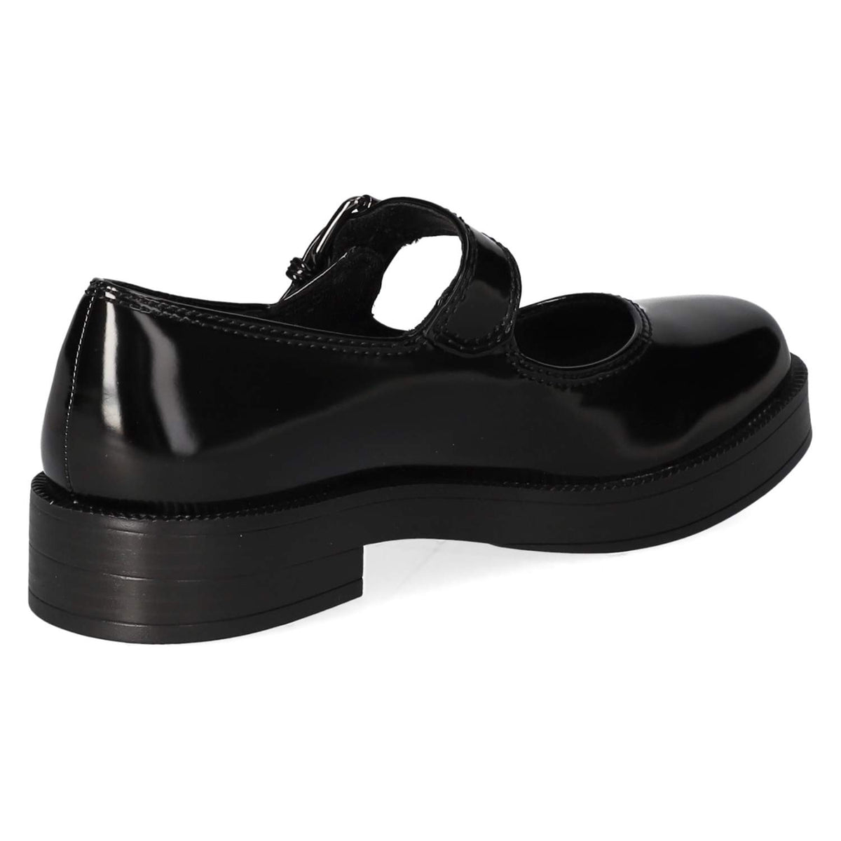 Spangenballerinas Schwarz