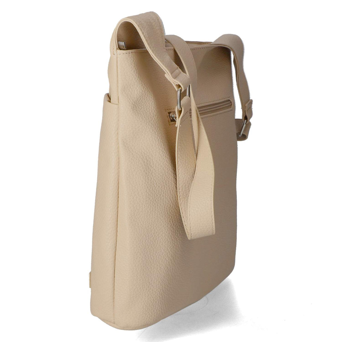 Schultertasche Beige