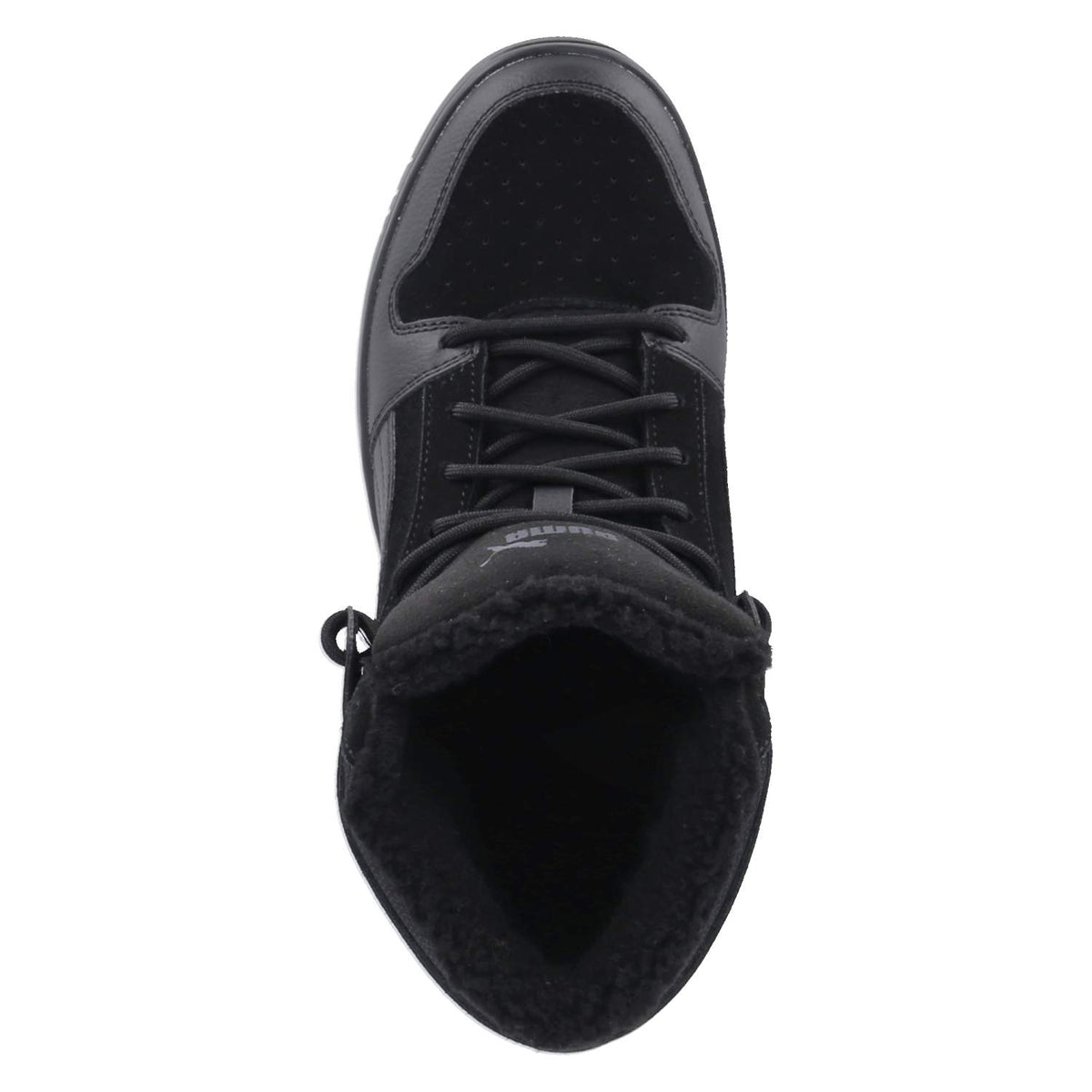 High Sneaker REBOUND Schwarz