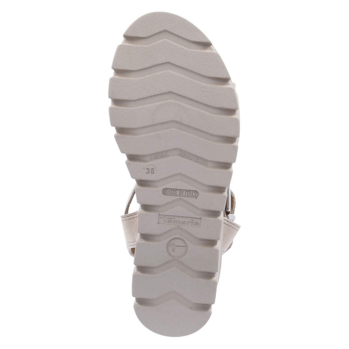 Plateausandalen Taupe