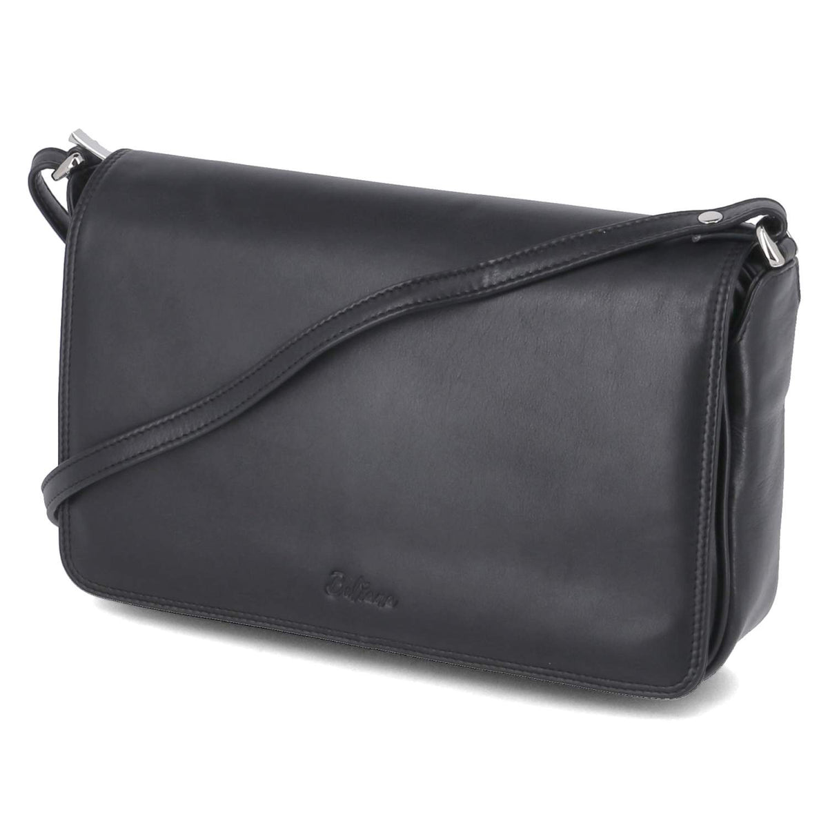 Überschlagtasche Schwarz