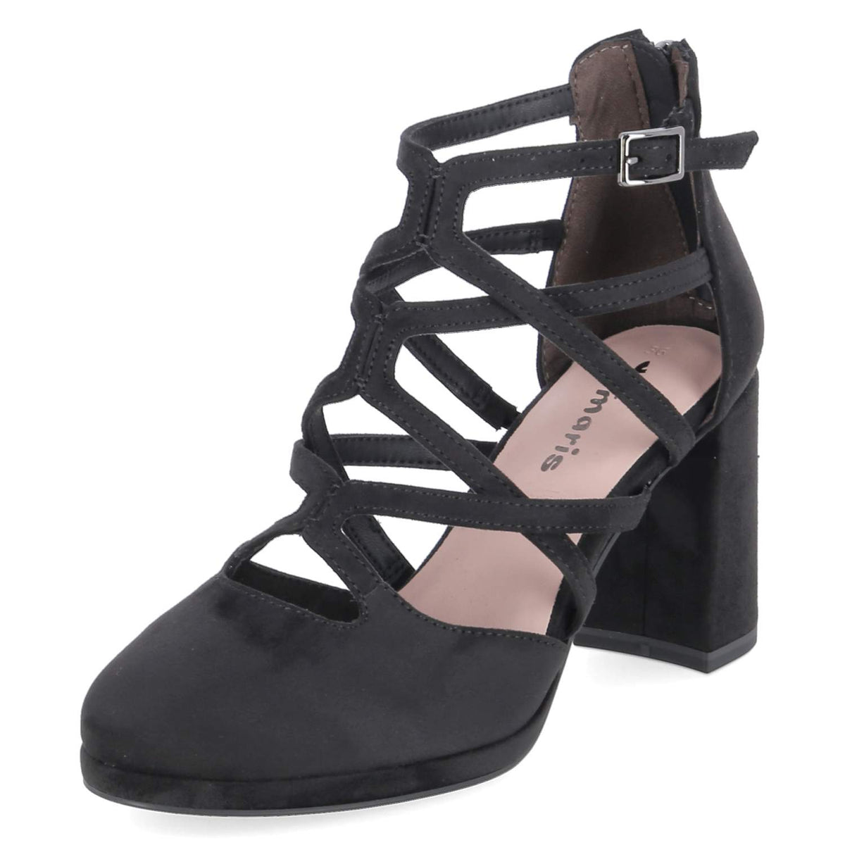 Riemchenpumps Schwarz